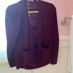 Balenciaga Wool Knit Cardigan